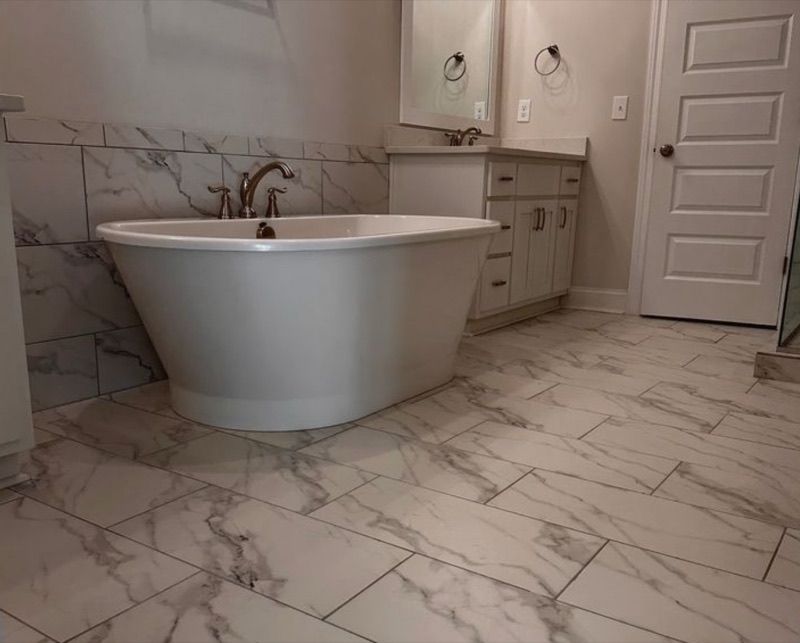 Tile Floor Installation